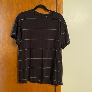 All yours black and white short sleeve